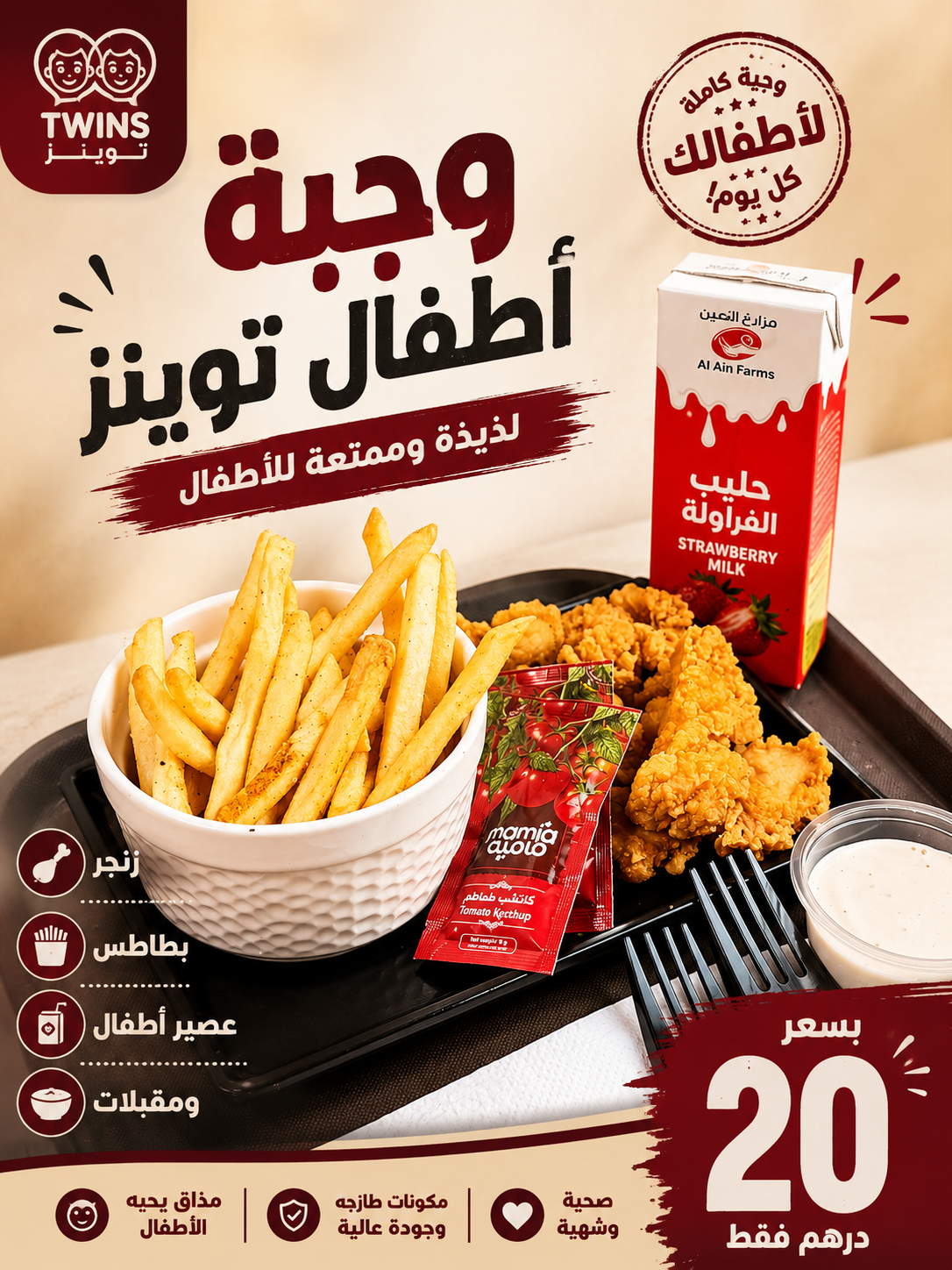 Twins Kids Meal